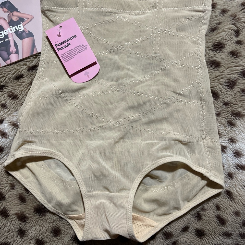 Beige Bodysuit